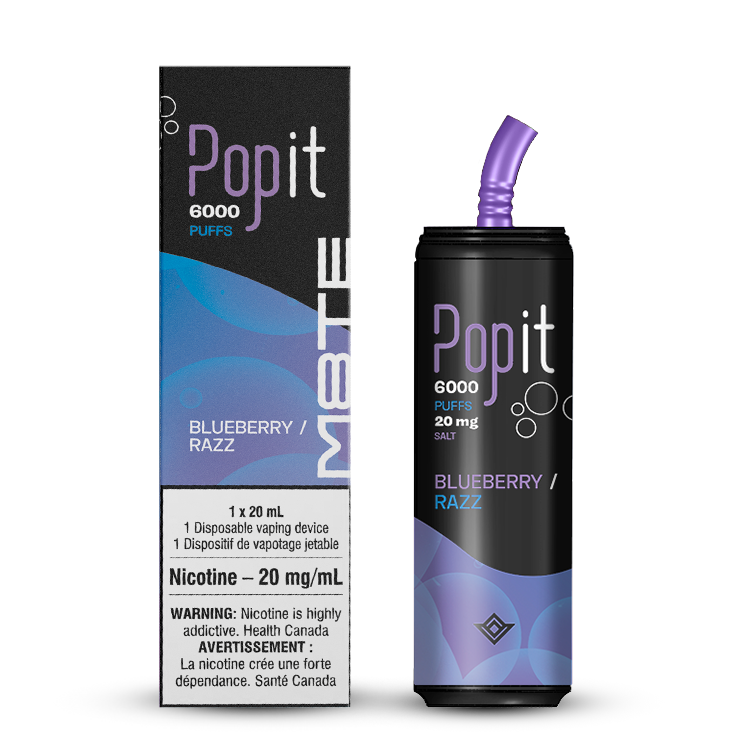 M8te Popit - Blueberry Razz (20mL) (6735480062007)