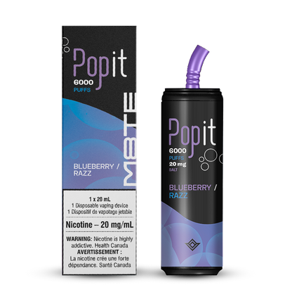 M8te Popit - Blueberry Razz (20mL) (6735480062007)